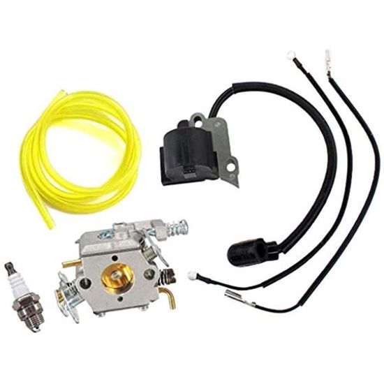 Carburateur Avec Bougie Bobine D'allumage Pour Partner 350 351 370 371 390 391 420 McCulloch 335