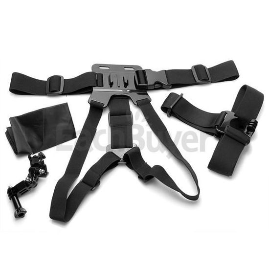 Sangle De Poitrine Pour La Tête Support De Caméra D'action Pour Gopro - Foto 10