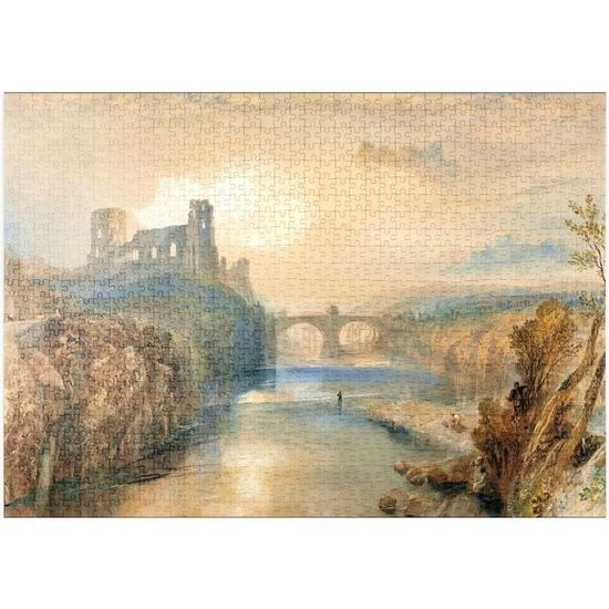 MyPuzzle 1000 Teile 'Rotkehlchen' – Premium-Puzzle, 68x48 Cm, Von Æpyornis, Klimakompensiert Produziert