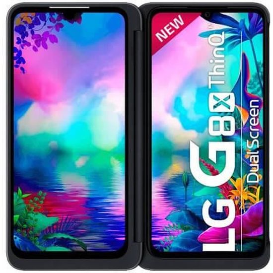 LG G8X ThinQ 6Go/128Go Noir Double SIM