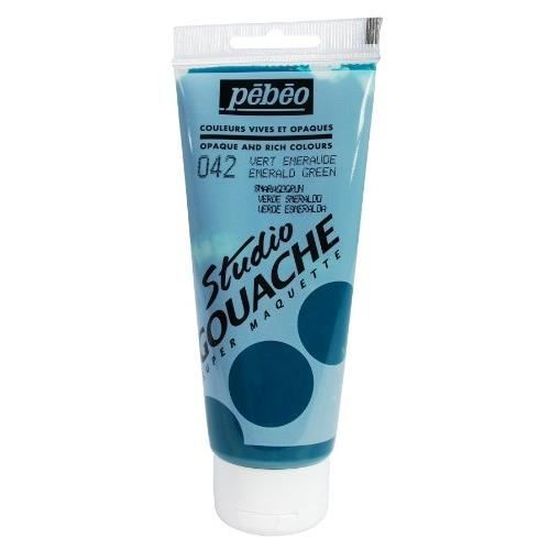 Peinture Gouache - Vert Lumière - 43 - Fine - Pébéo - Studio Gouache