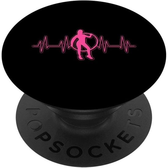 PopSockets PopGrip Lace Noir - Support Et Grip Téléphone Avec Top Interchangeable