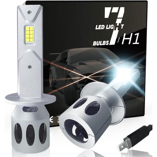 Ampoule H1 LED 7.5W Blanc - Phare, 50 000h, 12V - Foto 2