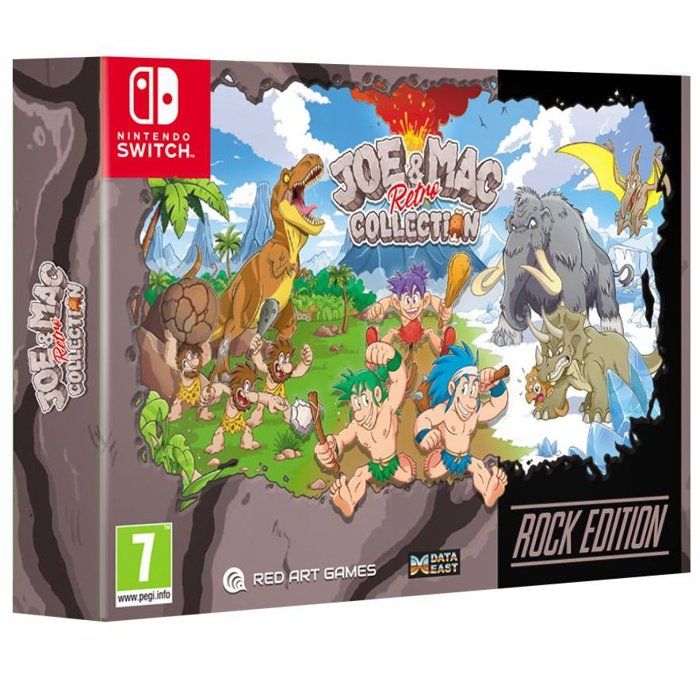 Joe & Mac: Retro Collection Édition Rock Jeu Switch