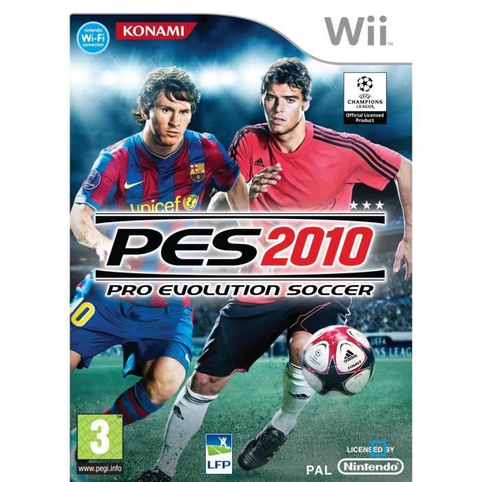 PRO EVOLUTION SOCCER 2010 JEU CONSOLE NINTENDO W Cdiscount