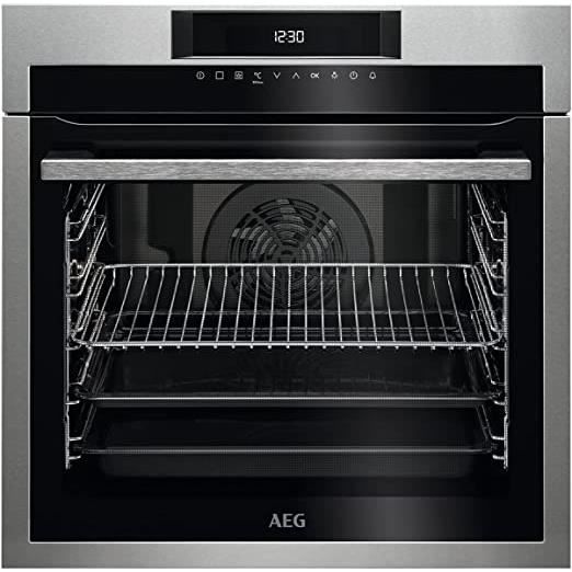 Four électrique encastrable AEG BEE641222M Capacité 72 L Multifonction Ventilé Puissance 2480 W Couleur Inox