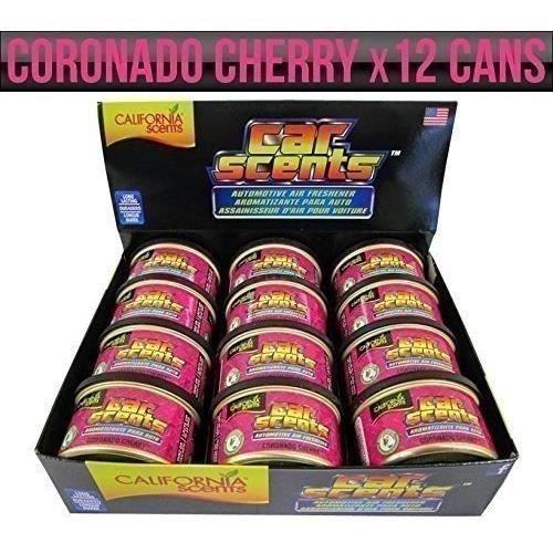 California Car Scents CCSCCx12 Coronado désodorisants pour Voiture-Maison-Caravane-Bureau-Taxi, 12 Unités