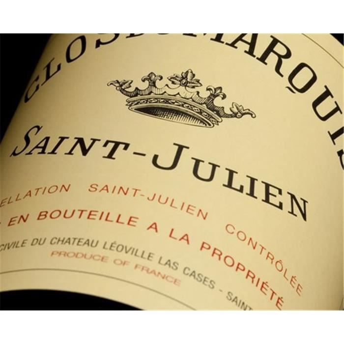 Clos du Marquis - Château Léoville Las Cases - Saint-Julien 1998 3 x Magnum (1,5 l)
