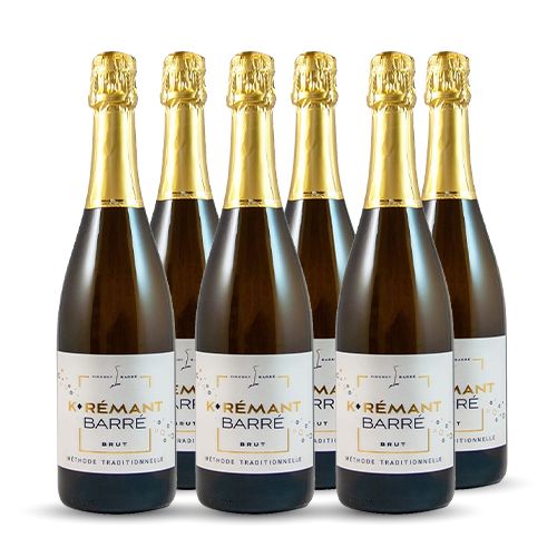 MÉTHODE TRADITIONNELLE BLANC KAREMANT BARRÉ Brut Blanc 2017 6x75cl