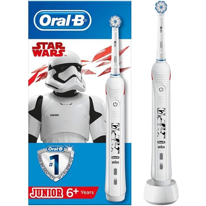 Brosses à dents électriques Oral-B Junior Brosse À Dents Électrique Par Braun, Star Wars 88489