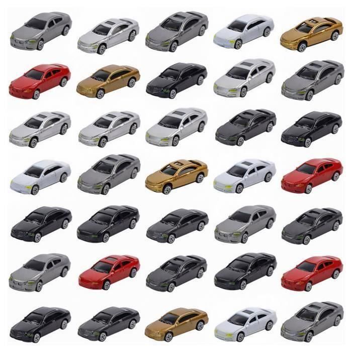 50 pcs sable Table modèle de voiture 1:75 de Mini Simulation automatique VEHICULE A CONSTRUIRE - ENGIN TERRESTRE A CONSTRUIRE