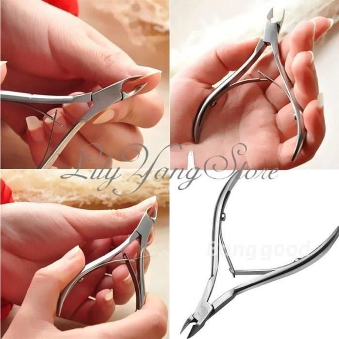Pince à Envies Coupe Cuticule Ongle Manucure Acier Inox SA36800