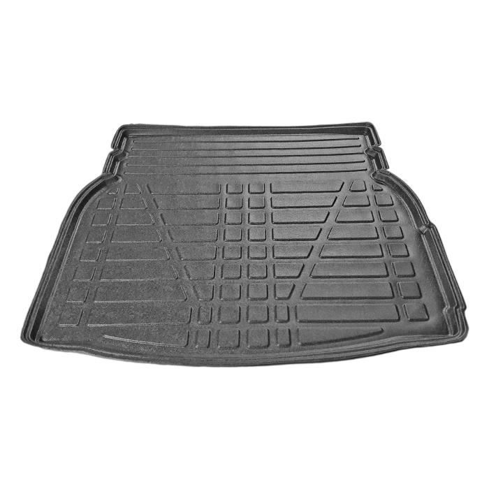 Tapis de Coffre Flexible - Pour Mercedes C Classe (W205) Berline 2014-2021-Noir