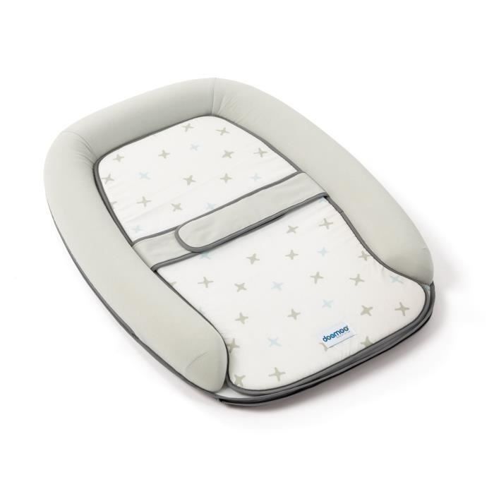 BABYMOOV Matelas à langer doomoo gris / bleu