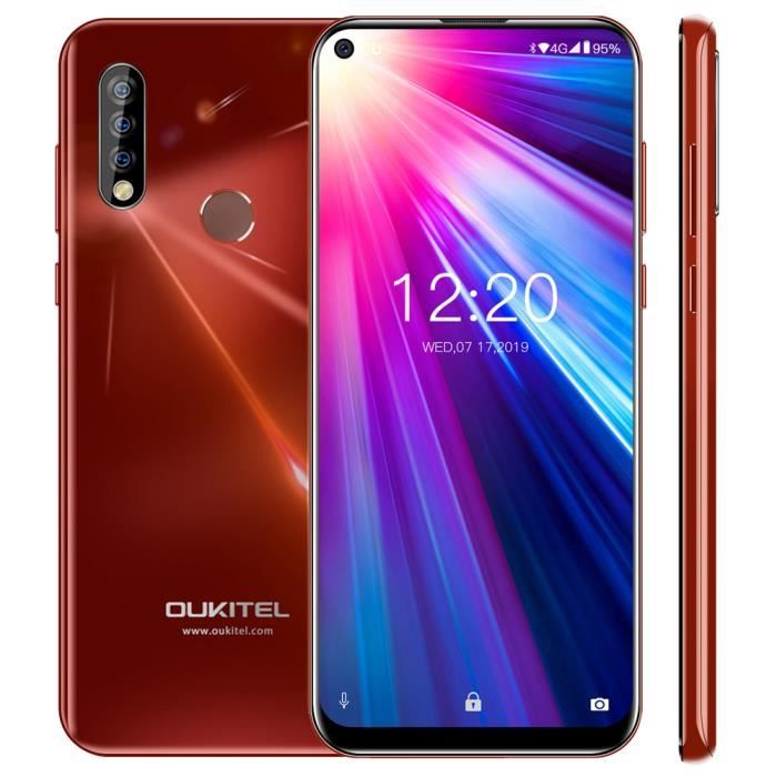 Smartphone 4G OUKITEL C17 3Go RAM 16Go ROM 6.35'' Écran Android 9.0 Octa Core Téléphone portable Débloqué - Noir