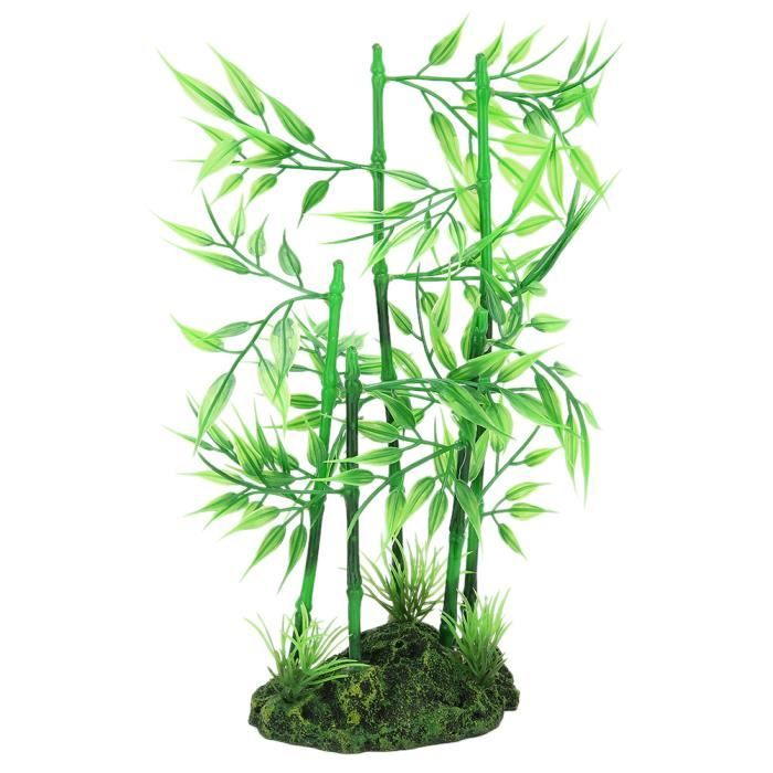 Paysage de plantes aquatiques Artificiel Vivid Simulation Bamboo pour Aquarium (Bluestone Bamboo )