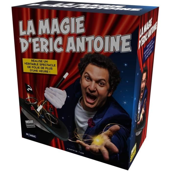 Megagic D'ERIC Coffret DE Magie Eric Antoine, EAC, Rouge