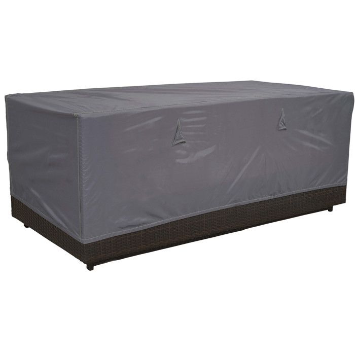 Housse de protection imperméable de salon de jardin 3 places, dimesions 205 x 75 x 60 cm