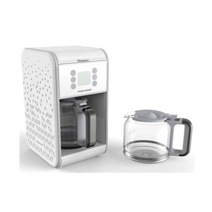 Cafetière Prism blanche - 12 tasses Blanc