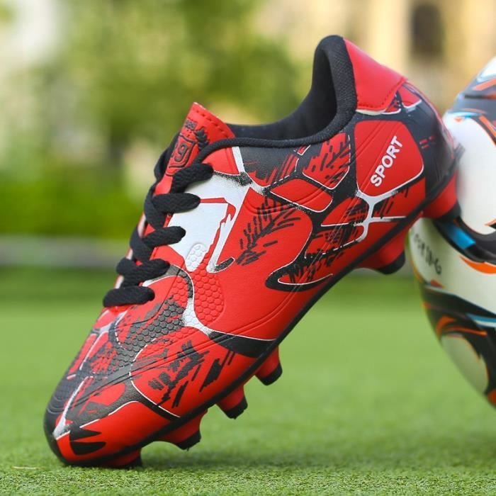 Chaussures De Football Sport Basses Pour Adultes Enfants Chaussures De Crampons Unisexe Pour Adolescents Hommes Femmes Sur l'Herbe