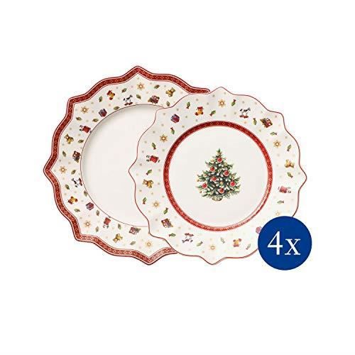 Villeroy & Boch 14-8585-9015 Set de 8 Assiettes, multicolore