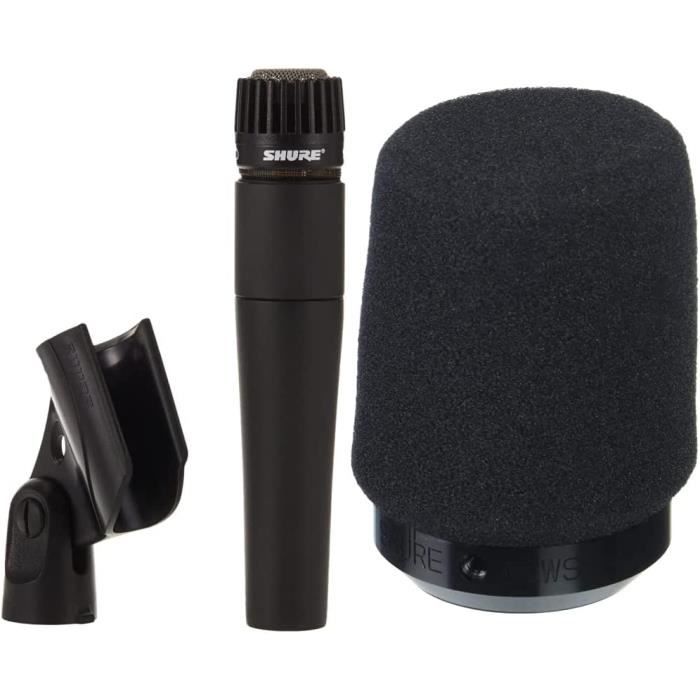 Shure Sm57 - Microphones & Microphone Mount (A2Ws - Blk)