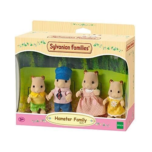 SYLVANIAN FAMILIES Families-5121 Family Famille Hamster SYLVANIAN, 5121, Multicolore, Norme 5121