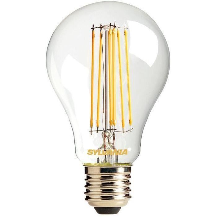 Led standard filament 1531lm E27 chaud en blister
