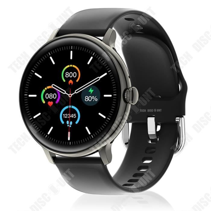 TD® Montre intelligente écran tactile complet Bluetooth appel rappel intelligent vie étanche entièrement Compatible Bracelet de spor