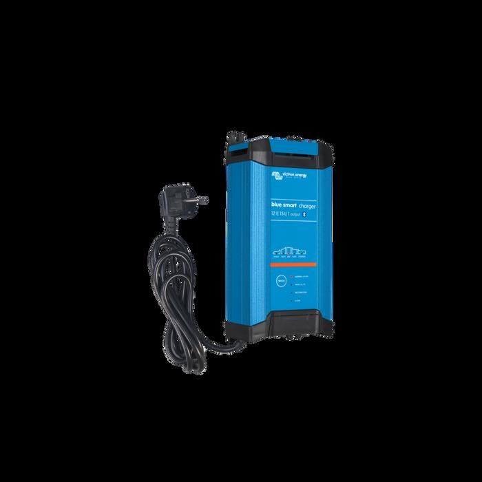 Chargeur de batterie au plomb et lithium-ion BLUE SMART 12V 15A IP22 3 sorties Victron Blue Power