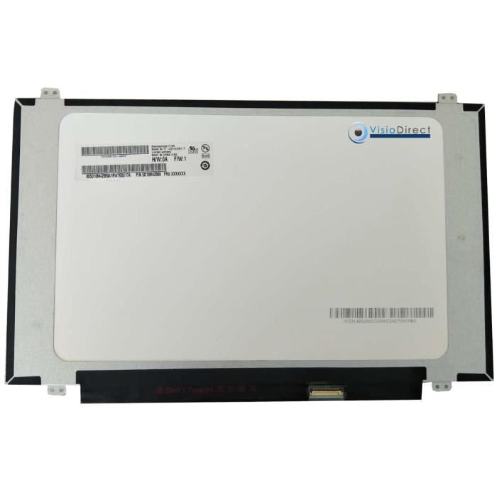 Dalle ecran 14LED pour ASUS VIVOBOOK FLIP 14 TP401NA-EC Série 1920 X 1080 30 pin 315mm avec fixation