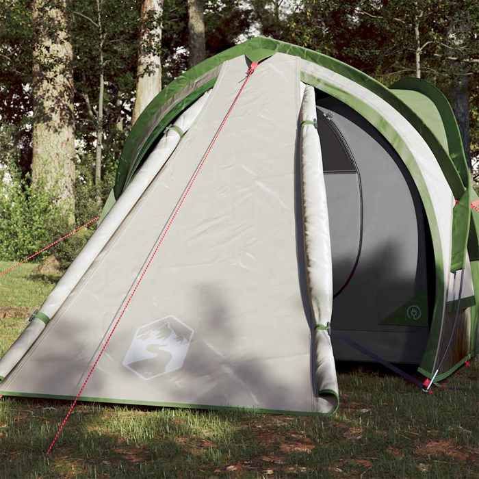 vidaXL Tente de Camping 2 Personnes Tente dOmbrage avec Sac de Transport Auvent Portable avec Parois Latérales pour 94339