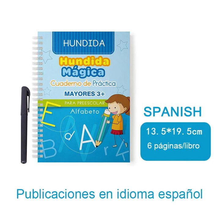 Cahier De Pratique D'écriture Manuscrite Réutilisable Pour Enfants Cahier Pour La Maternelle 4 Exercices De Nettoyage Cahier De Pratique D'écriture Manuscrite Réutilisable Pour Enfants Cahier Pour La Maternelle 4 Exercices De Nettoyage