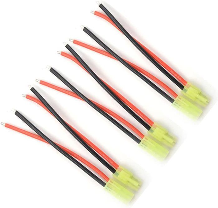 Connectique Fiche Tamiya Male et Tamiya Femelle Connectique Fiche Tamiya Male et Tamiya Femelle