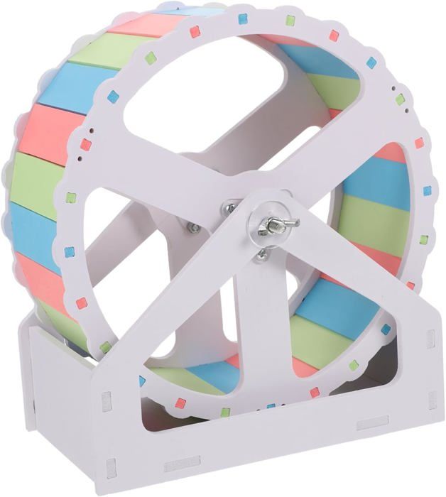 Meilleurs prix pour 1 ensemble de roue d'exercice de gerbille, soucoupe de Hamster, grande roue de Hamster silencieuse