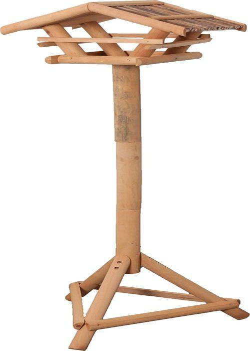 Comparer les prix de Mangeoire pour Oiseaux Lucar 125x38x28cm Volière perchoir pour Oiseaux Maison pour Oiseaux sur Pied mangeoire en Bois