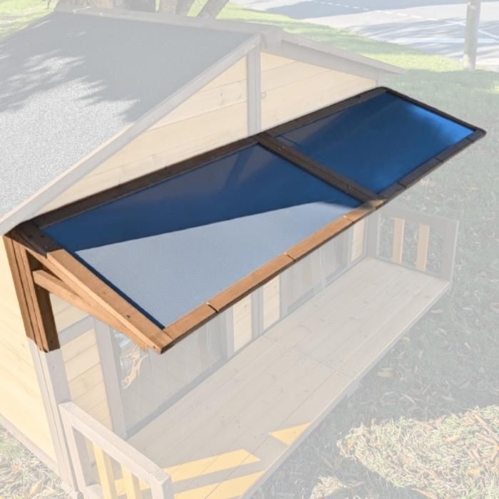 Meilleurs prix pour Auvent Pour Niche Chien Double Toit Shingle Taille Xxl