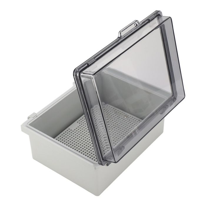 OMABETA boîte électrique Boîte de jonction en plastique ABS coque articulée étanche à la poussière boîtier bricolage electrique