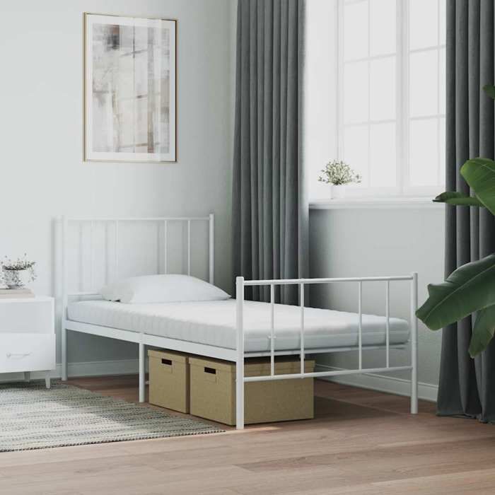 Matelas de chambre/ Matelas en mousse enfants blanc 80x160 cm 7 zones dureté 20 ILD - 1parcel