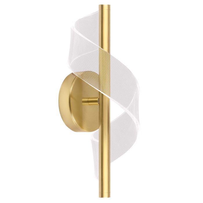 Applique Murale Toolight Led G032-W Spot Murale Or 30X18X30Cm