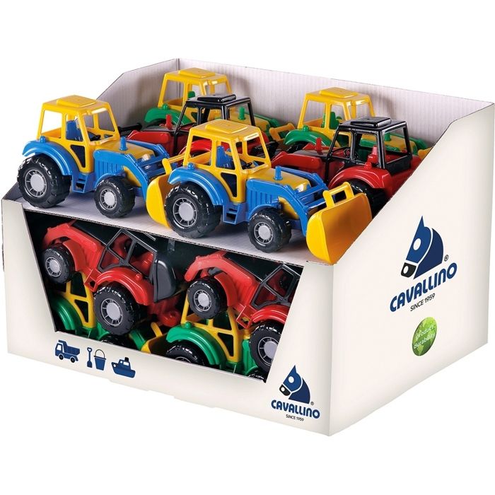 Jouet éducatif - POLESIE - Jeux de voiture tracteur - Multicolore - Matériaux solides - Intérieur/Extérieur