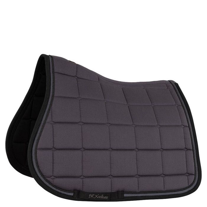 Tapis De Selle Carré St. Charles - Cheval Anglais, Tout Usage, Marine, 23x20"