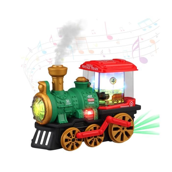 Train électrique Enfant Train Électrique Enfant LUKIUP – Imitation Vapeur, Lumières Et Sons, évitement Obstacles, 3-10 Ans évitement Obstacles Automatique Train électrique Enfant Train Électrique Enfant LUKIUP – Imitation Vapeur, Lumières Et Sons, évitement Obstacles, 3-10 Ans évitement Obstacles Automatique