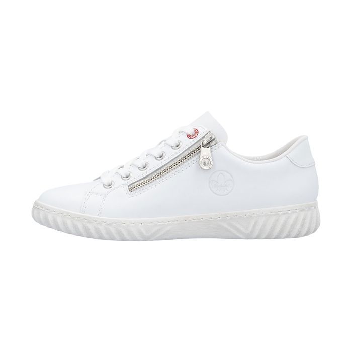 Rieker Basket Basse Cuir Rieker Manila - Blanc