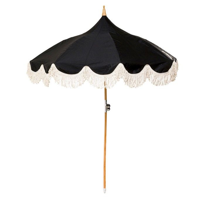 Parasol Temple noir 200cm Kare Design