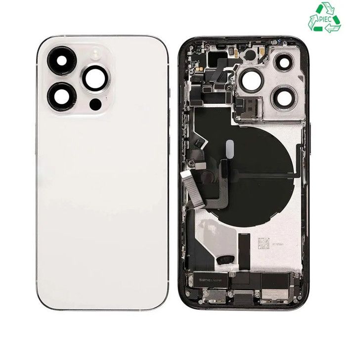 Acheter Châssis Principal + Vitre Arrière Pulled Apple iPhone 14 Pro - Argent - Grade AB Reconditionné - 149,99 € Châssis Principal + Vitre Arrière Pulled Apple iPhone 14 Pro - Argent - Grade AB Reconditionné - N/A reconditionné disponible sur Cdiscount Seconde Vie