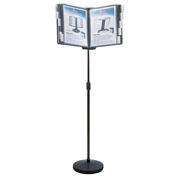 Pochette A3 Support Document Vertical Portfolio A3, 10 Pochette 20 Vues Detachable, Porte Document Mural Polyvision, Bleu (Color : Bule-16inch Poster Porte Vue Detachable