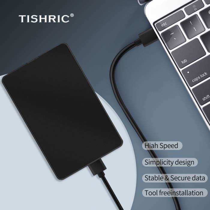 Boîtier Externe USB 3.2 Gen 2 Inateck - Pour Disques Durs 2.5" SATA - Vitesse 6Gbps - Compatible Windows Mac Linux