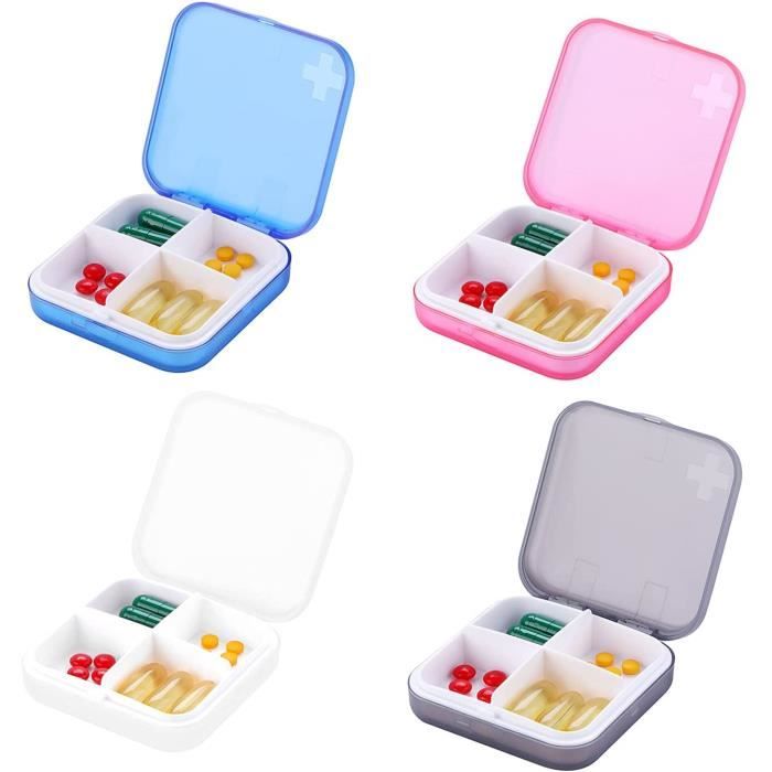 Petite boîte à médicaments en plastique domestique Boîte de