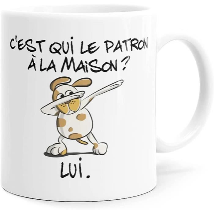 Tasse Émail Humoristique Homme Bélier (RAM) Et Étoiles - Design Rétro Drôle
